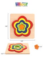 Rainbow Color Geometry Jigsaw Puzzle - Image 5