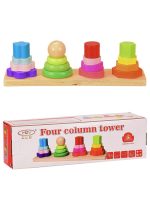 Wooden Four column tower - Image 4