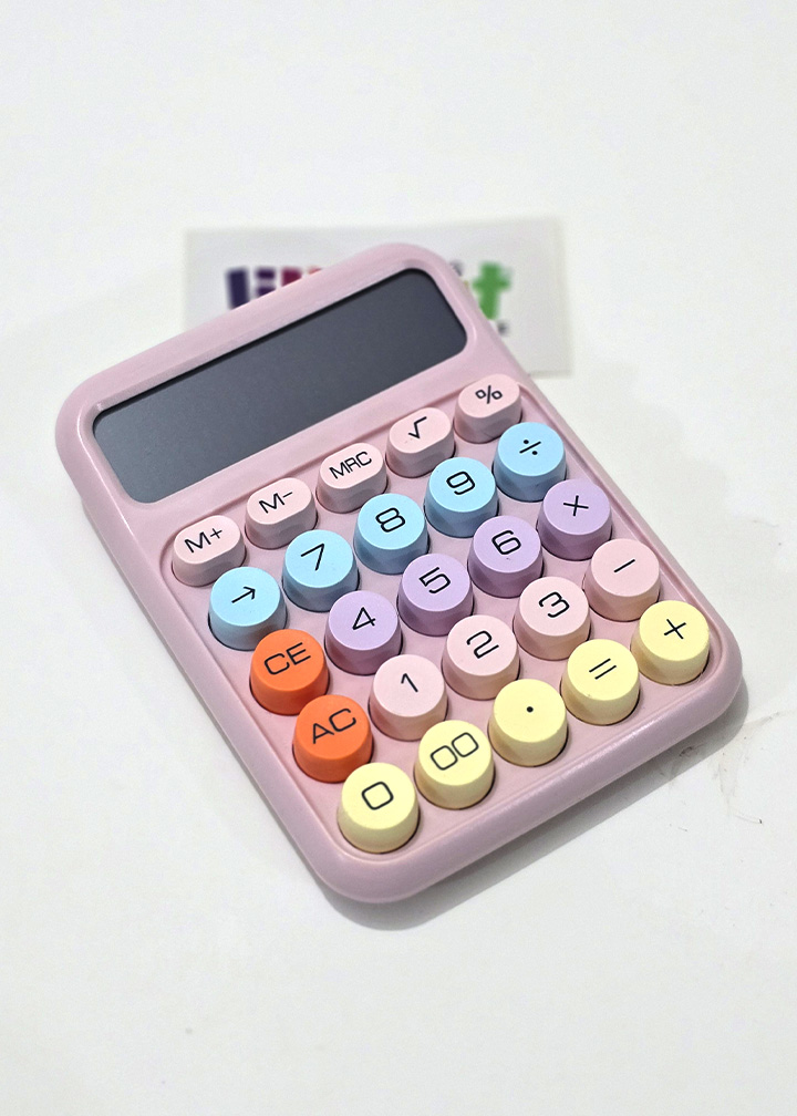 Kids Calculator 4 Kid-Friendly Aesthetic Calculator-12 Digit - Image 1
