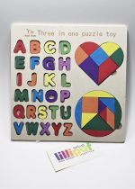 Three In One Intelligence Puzzle- Alphabet