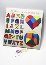Three In One Intelligence Puzzle- Alphabet - Image 3