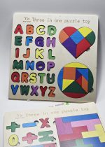 Three In One Intelligence Puzzle- Alphabet - Image 2